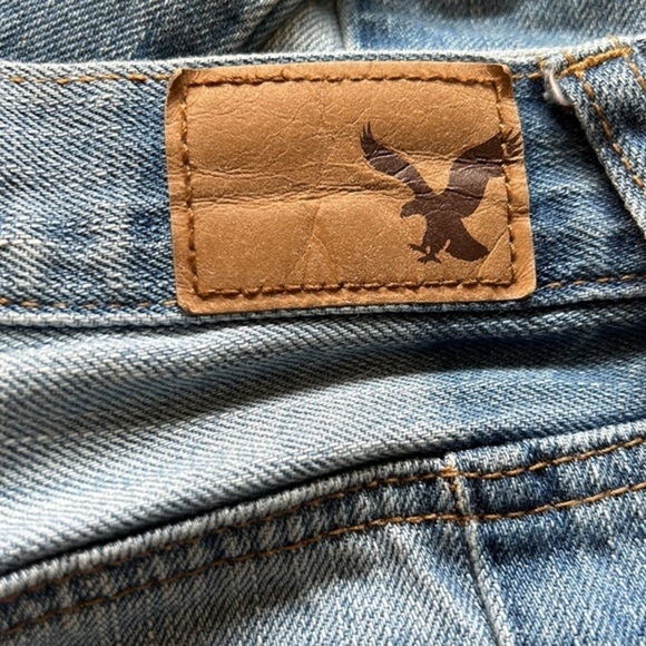 American Eagle Vintage Hi Rise Two Toned Jeans Size 2‎ - Picture 8 of 9